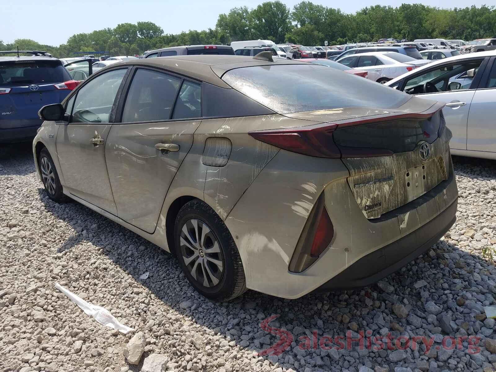 JTDKARFP4L3126184 2020 TOYOTA PRIUS