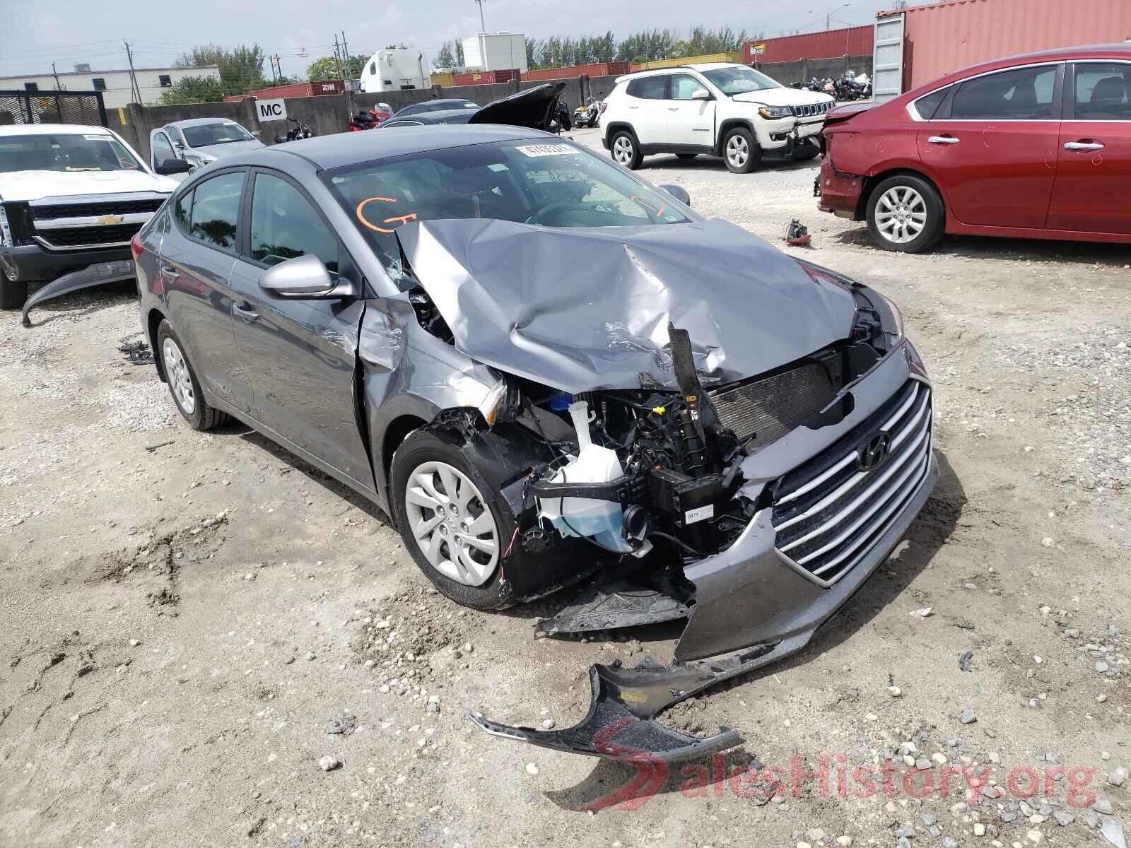 5NPD74LF8JH300328 2018 HYUNDAI ELANTRA