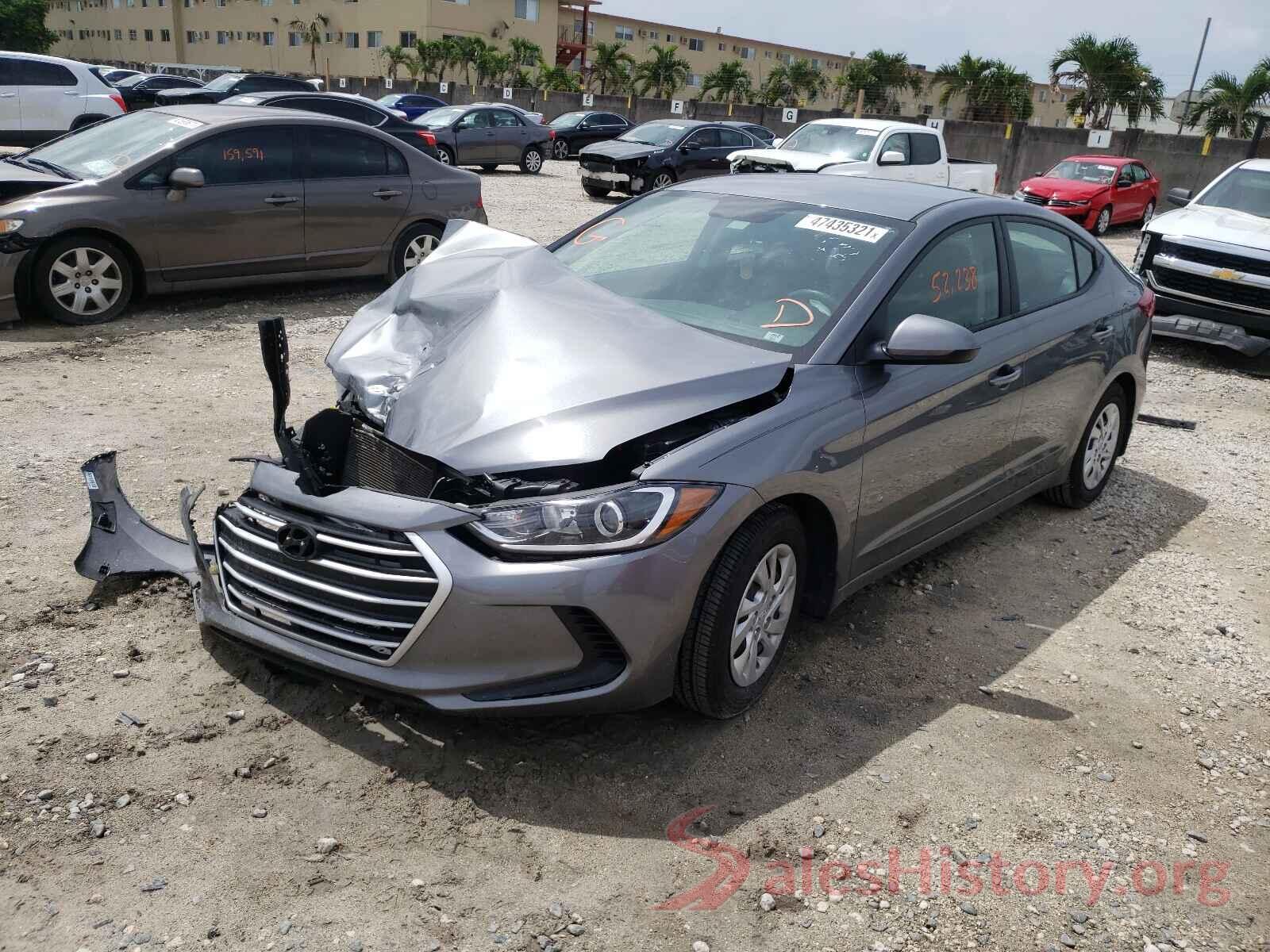 5NPD74LF8JH300328 2018 HYUNDAI ELANTRA