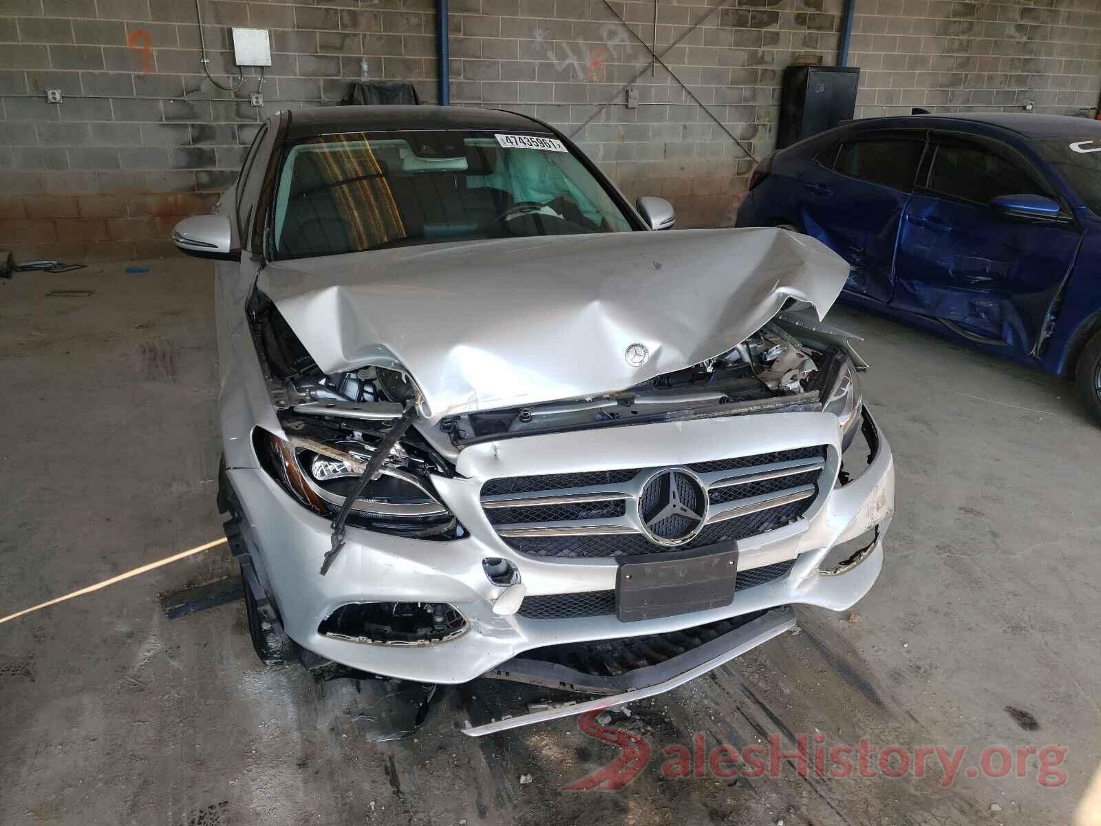 55SWF4KB0GU143605 2016 MERCEDES-BENZ C-CLASS