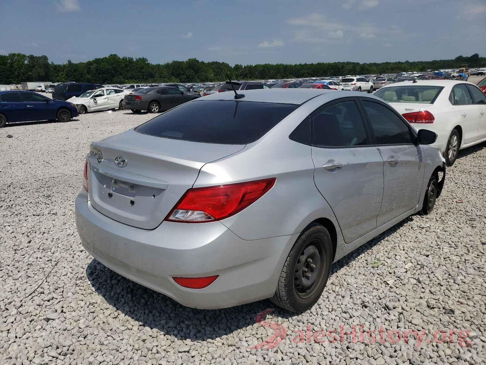 KMHCT4AE5GU965389 2016 HYUNDAI ACCENT