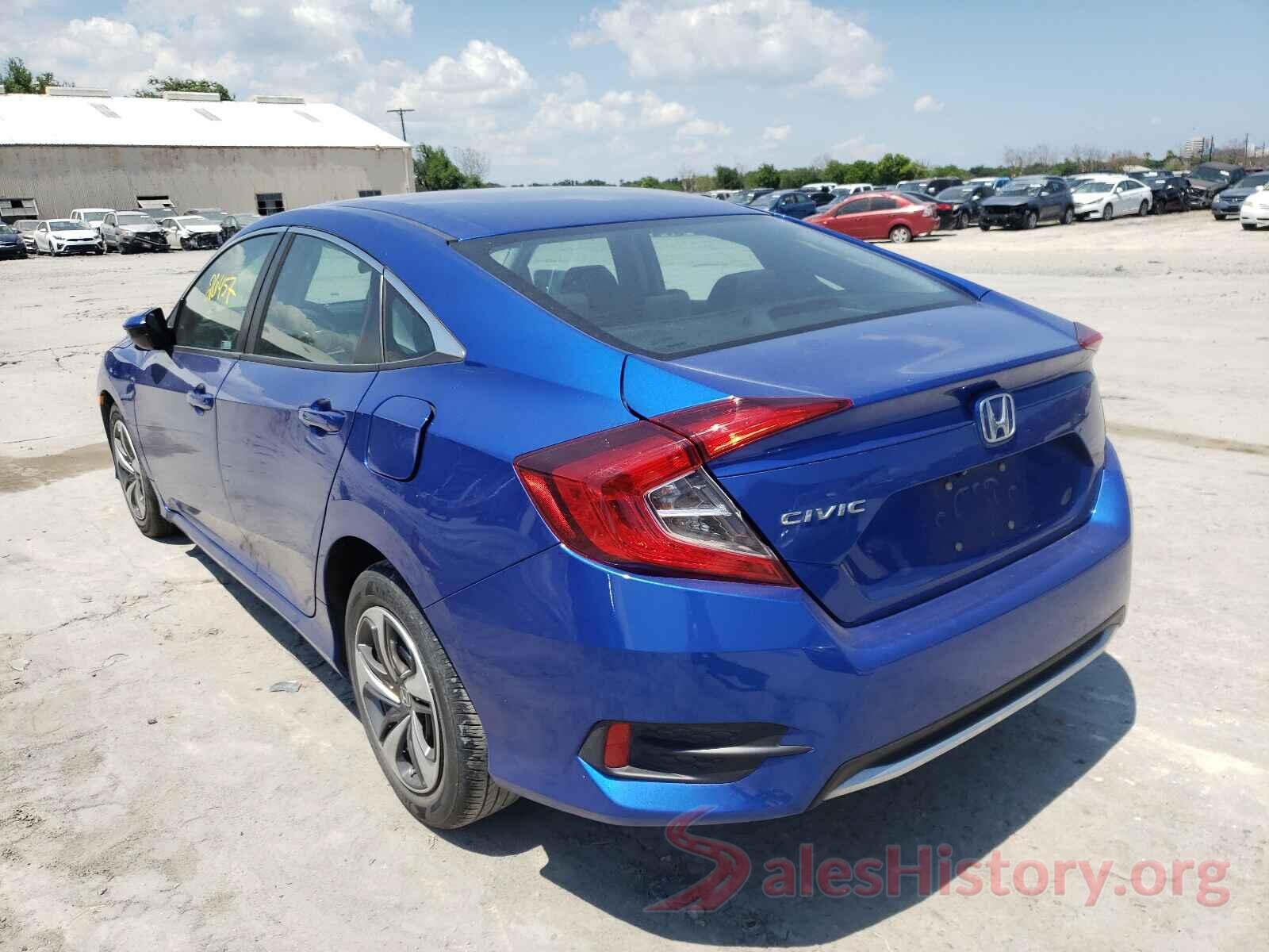 19XFC2F68KE016613 2019 HONDA CIVIC