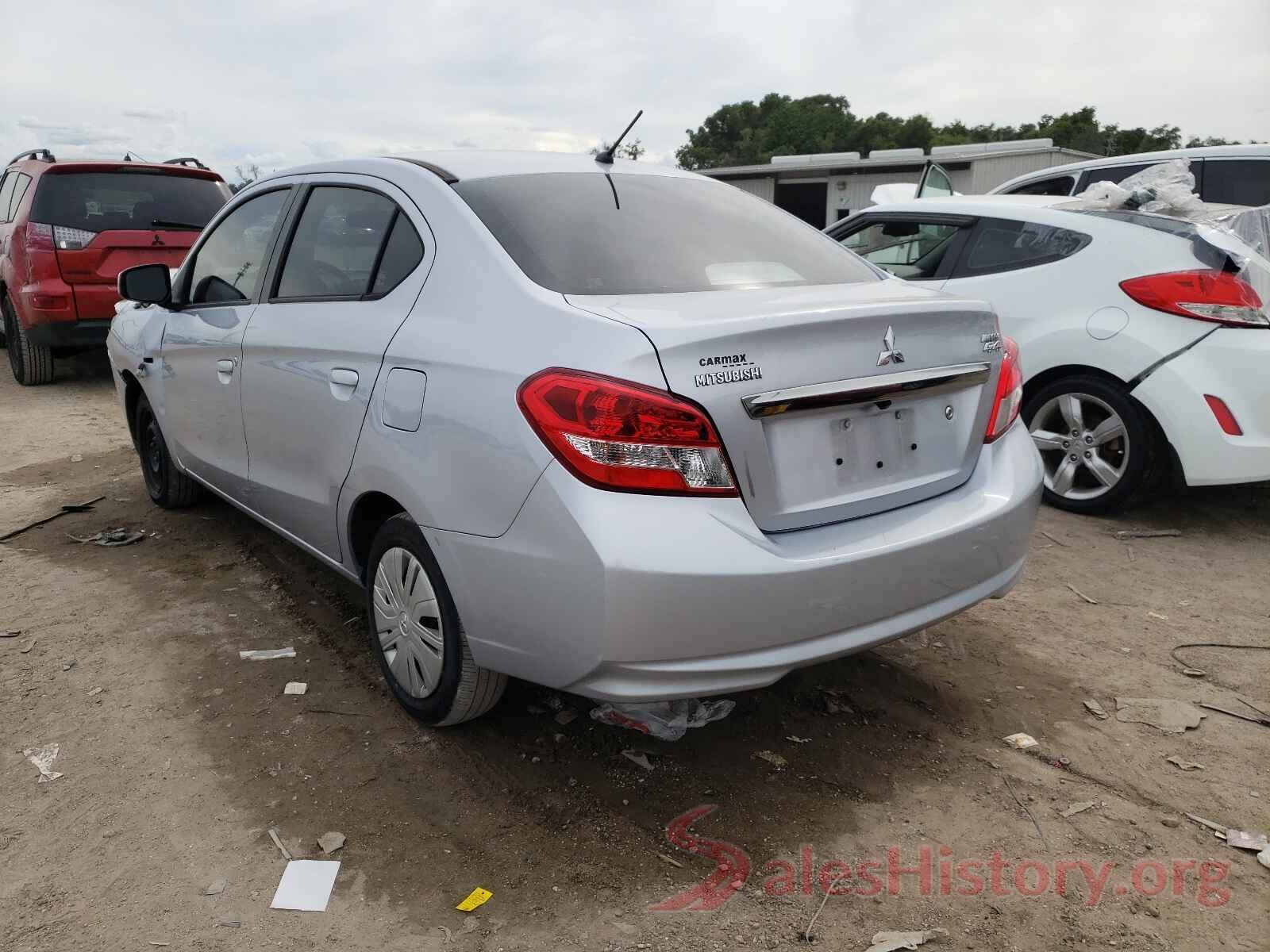 ML32F3FJ3HHF19331 2017 MITSUBISHI MIRAGE