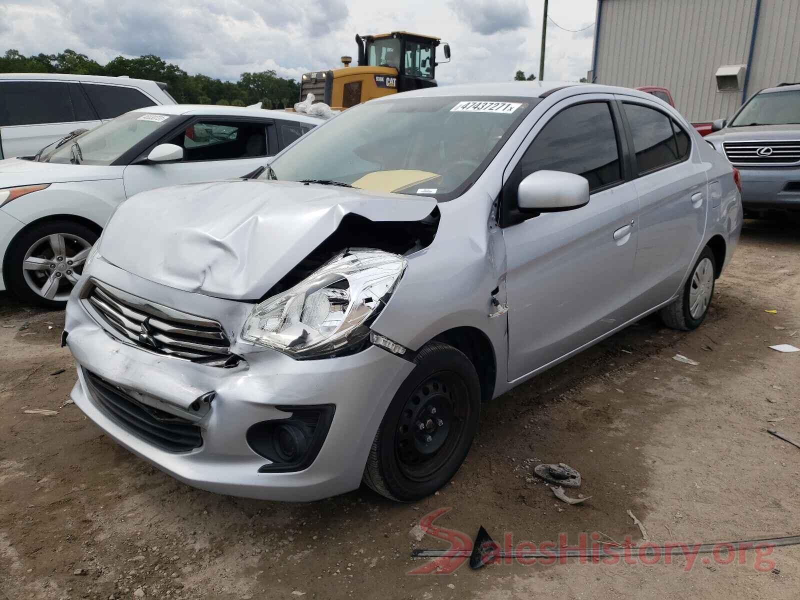 ML32F3FJ3HHF19331 2017 MITSUBISHI MIRAGE