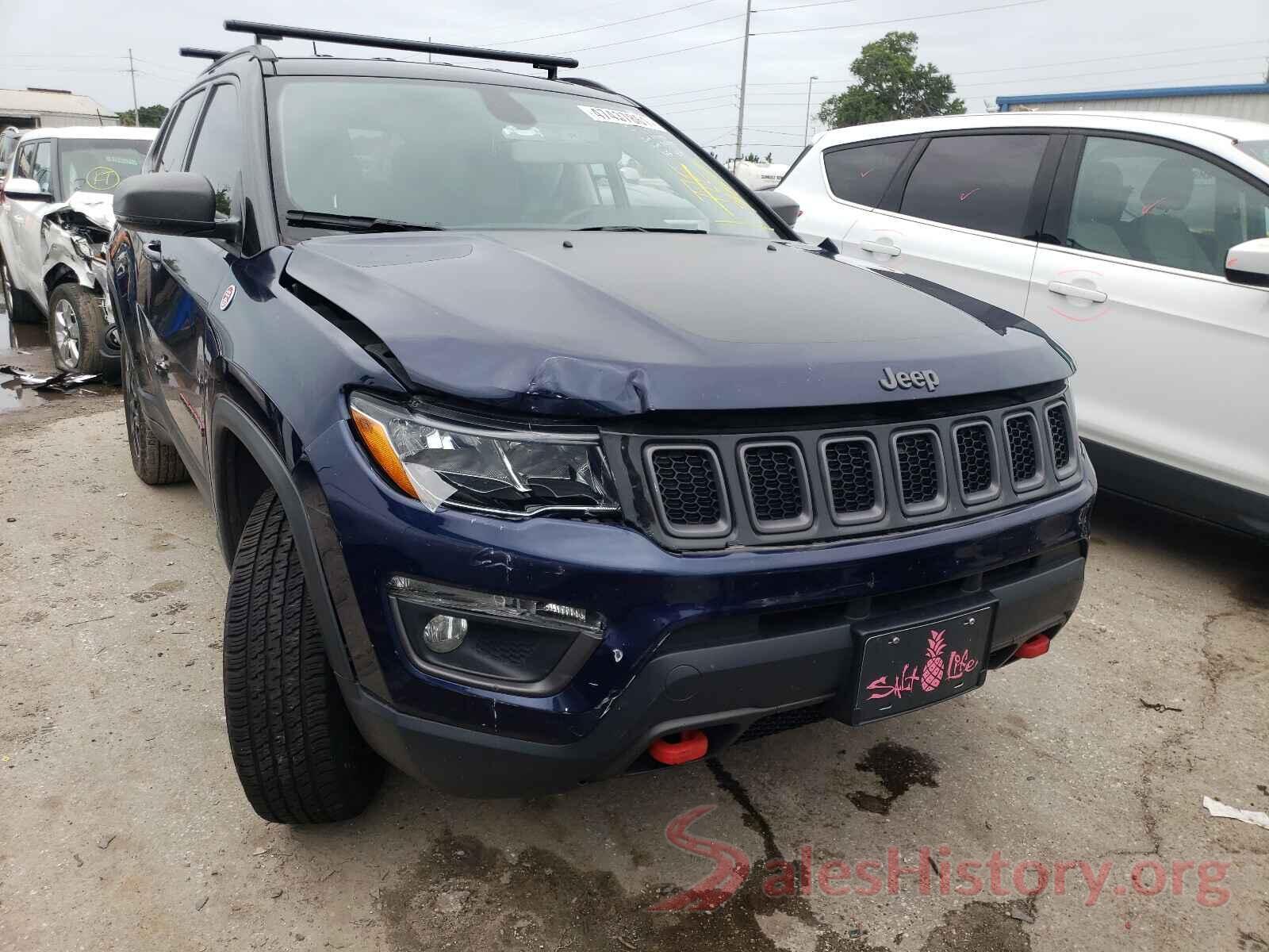 3C4NJDDB7KT816893 2019 JEEP COMPASS