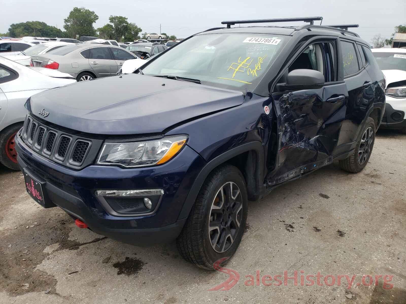 3C4NJDDB7KT816893 2019 JEEP COMPASS