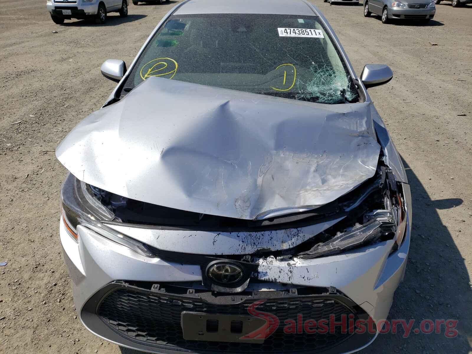 JTDEPRAE0LJ111839 2020 TOYOTA COROLLA