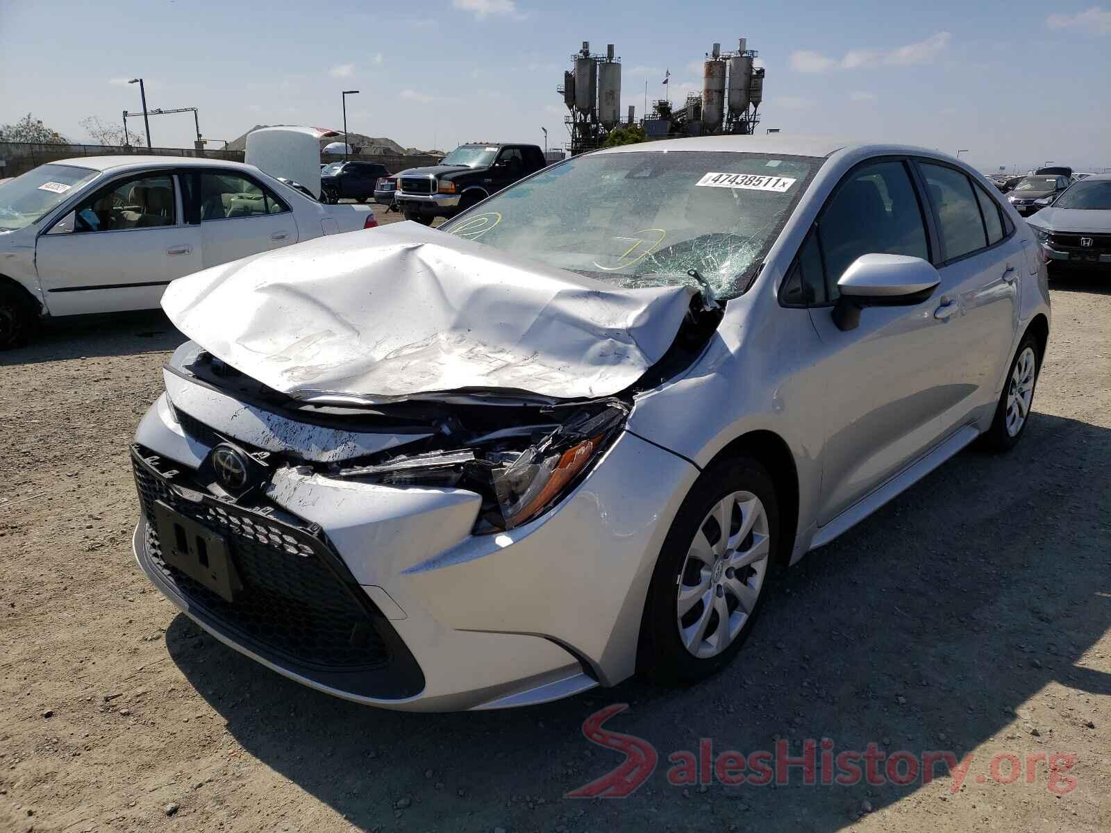 JTDEPRAE0LJ111839 2020 TOYOTA COROLLA