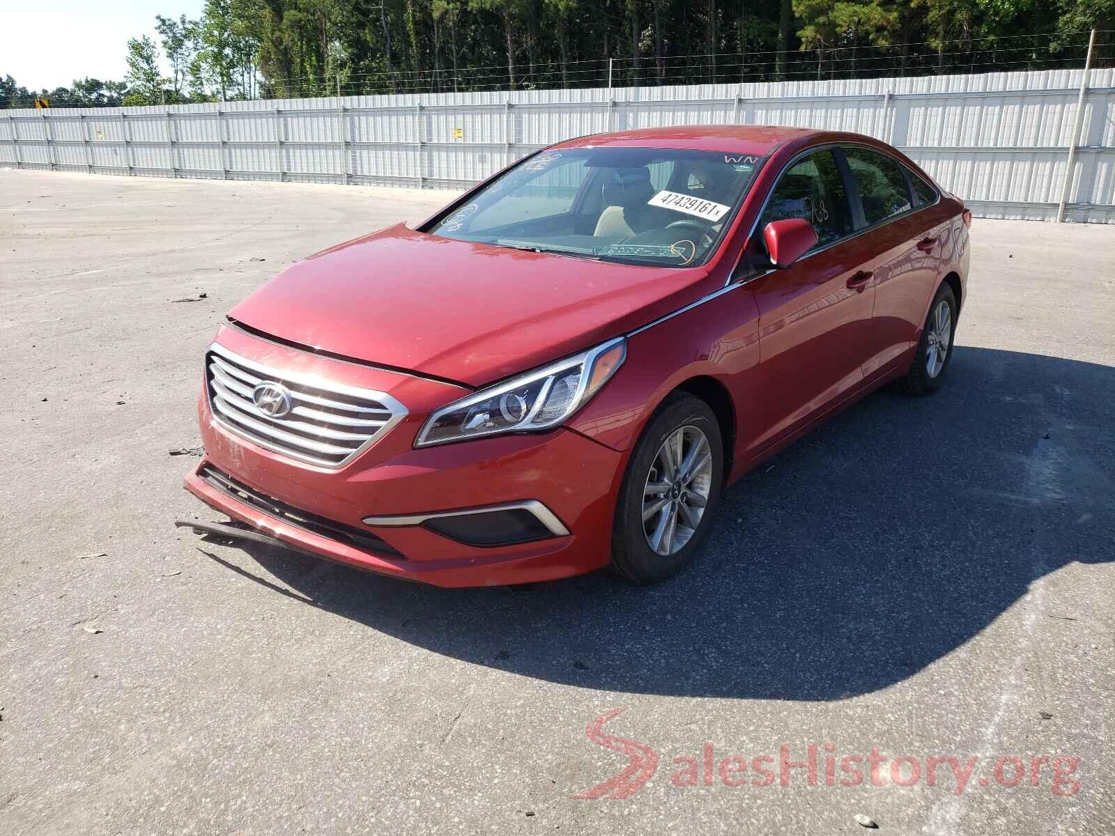 5NPE24AF0HH536956 2017 HYUNDAI SONATA