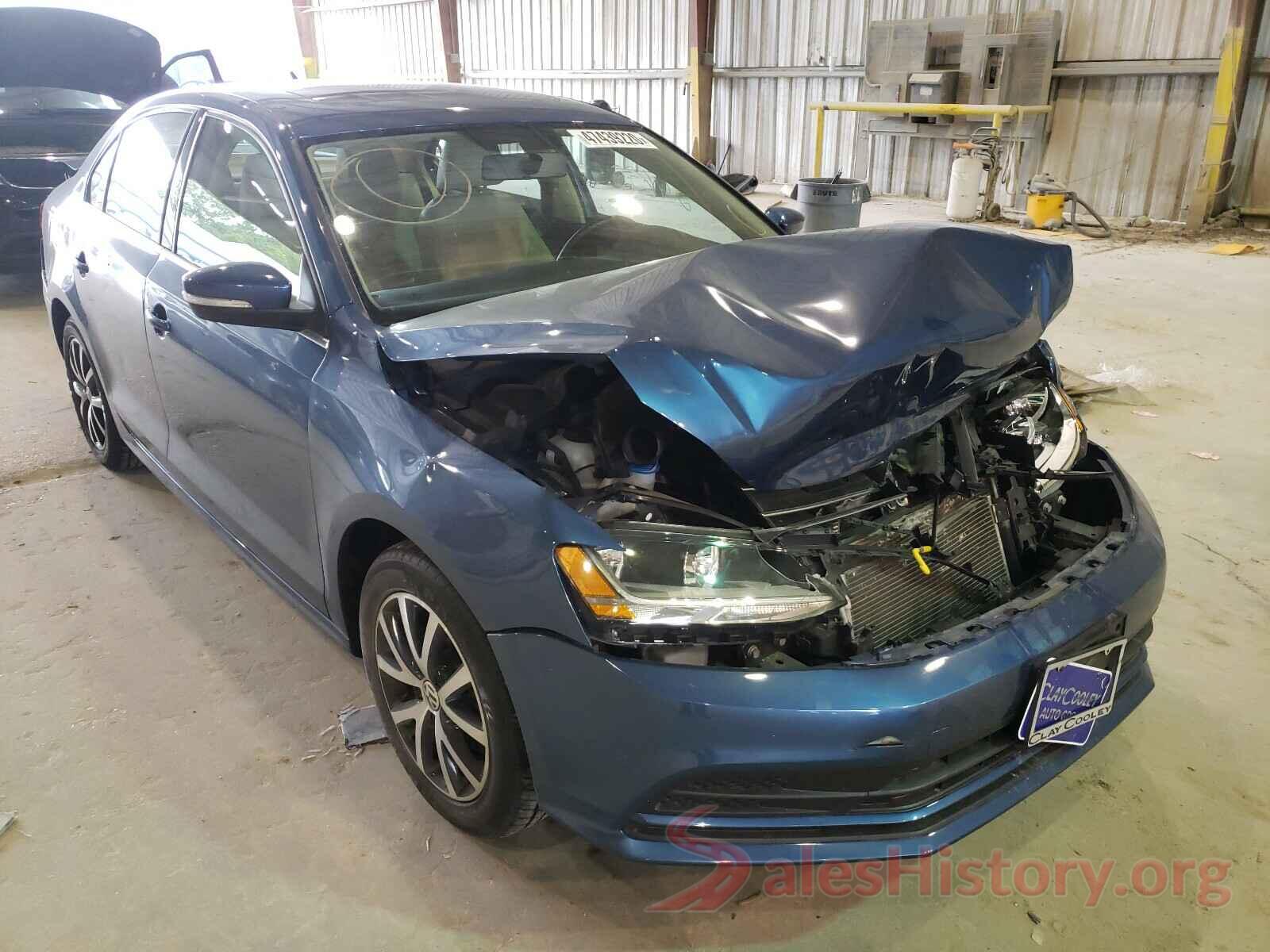 3VWDB7AJ8HM321821 2017 VOLKSWAGEN JETTA