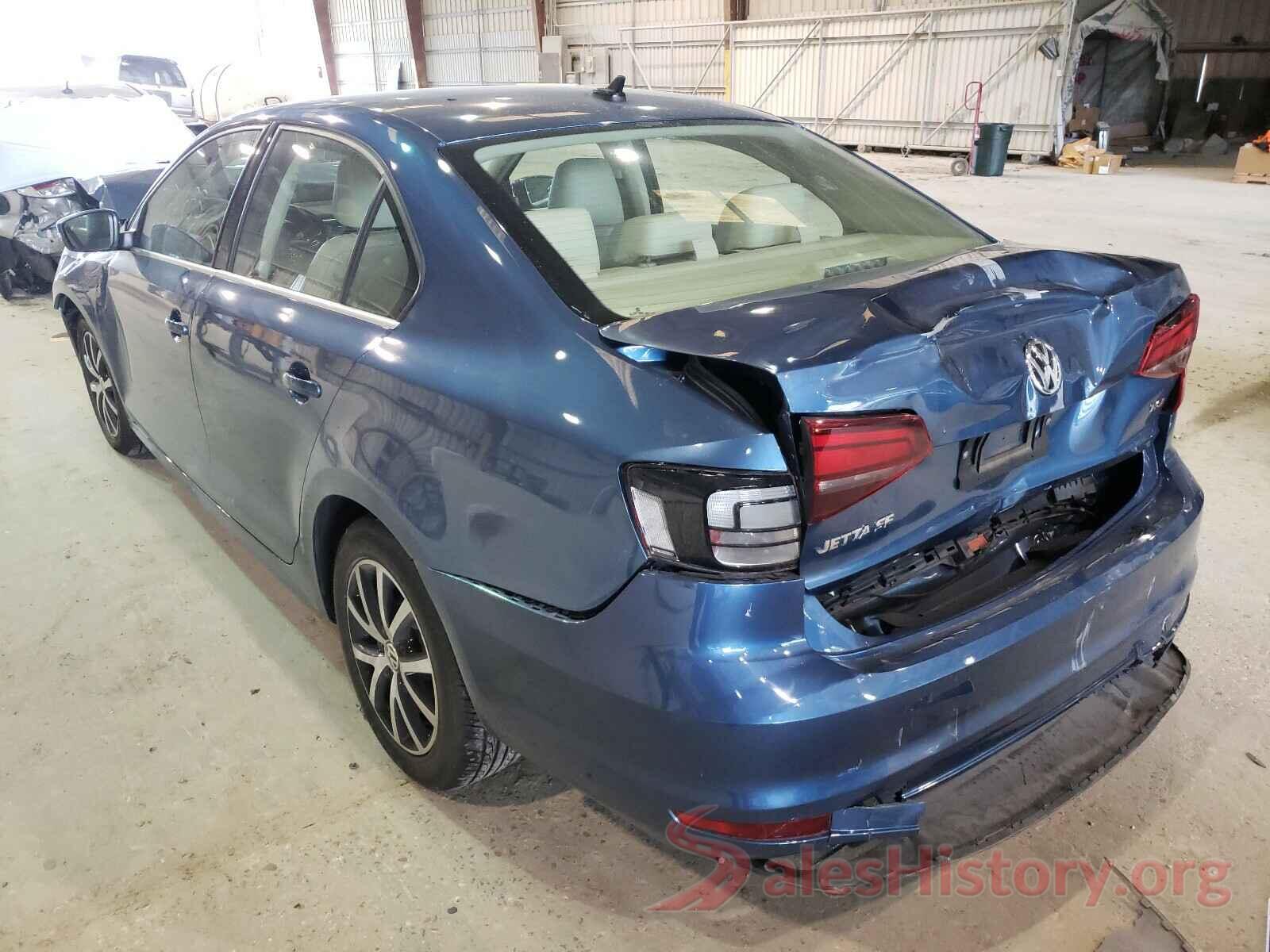 3VWDB7AJ8HM321821 2017 VOLKSWAGEN JETTA