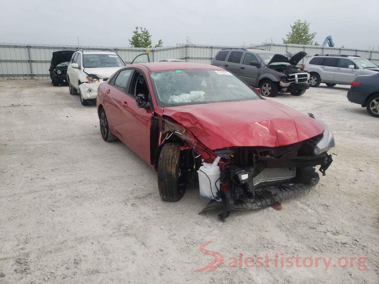 5NPLM4AG3MH043258 2021 HYUNDAI ELANTRA