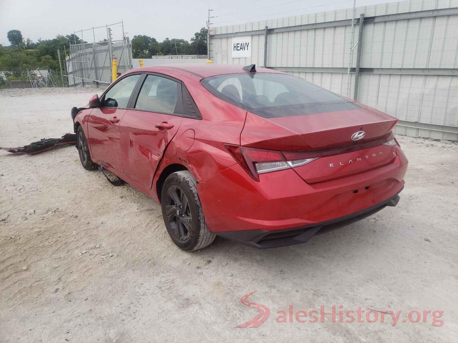 5NPLM4AG3MH043258 2021 HYUNDAI ELANTRA