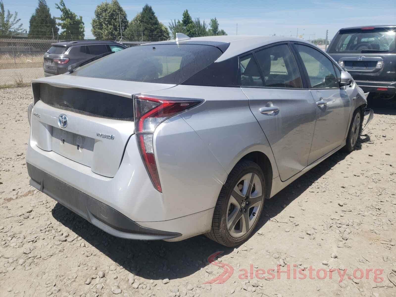 JTDKARFU0G3024067 2016 TOYOTA PRIUS