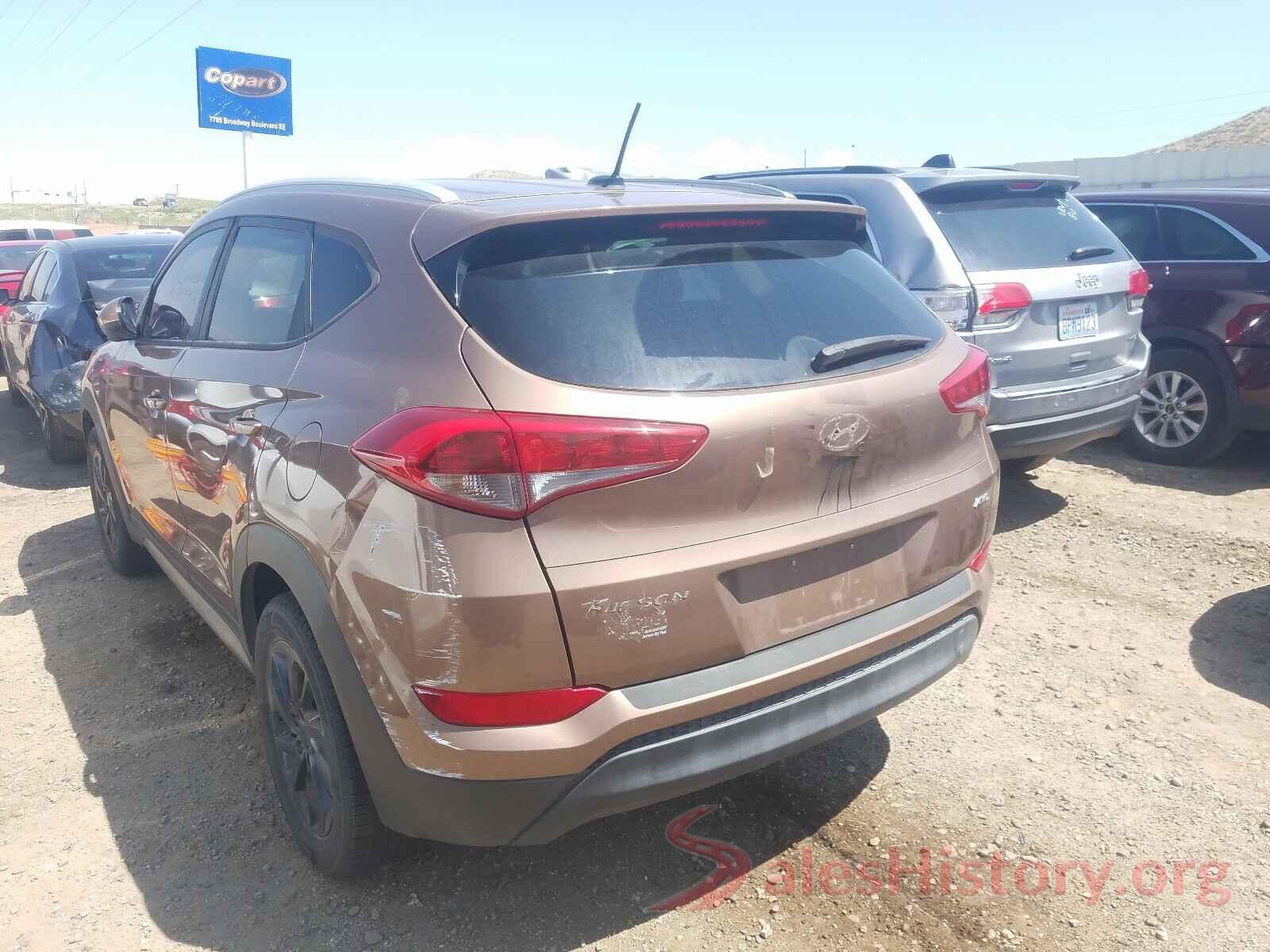 KM8J3CA45HU316136 2017 HYUNDAI TUCSON