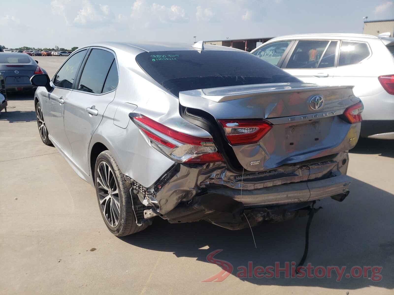 4T1B11HK0KU234521 2019 TOYOTA CAMRY