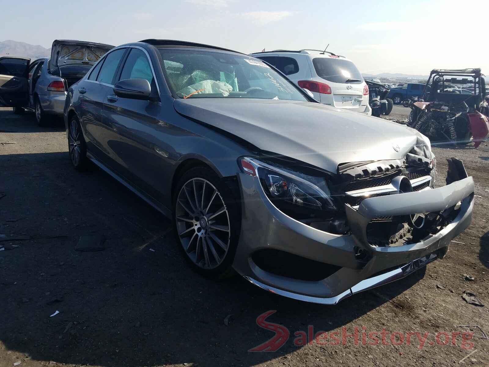 55SWF4KB8GU139527 2016 MERCEDES-BENZ C CLASS