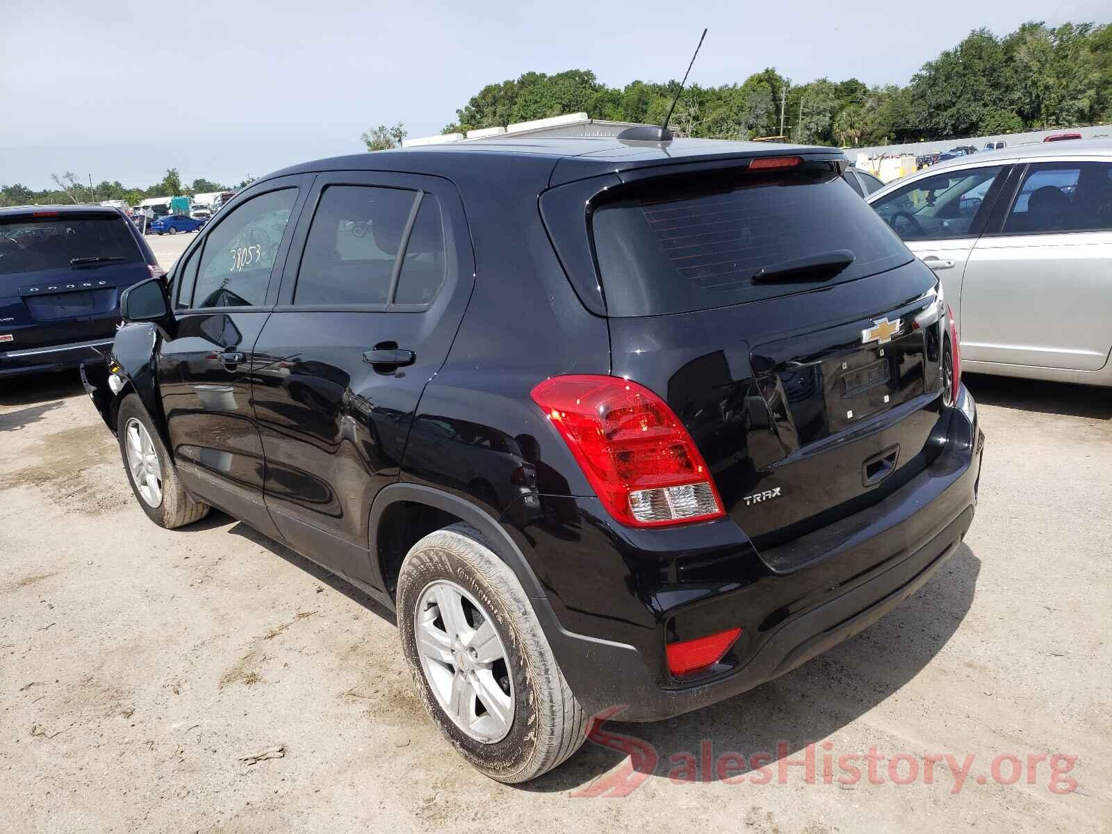 KL7CJKSBXLB042167 2020 CHEVROLET TRAX