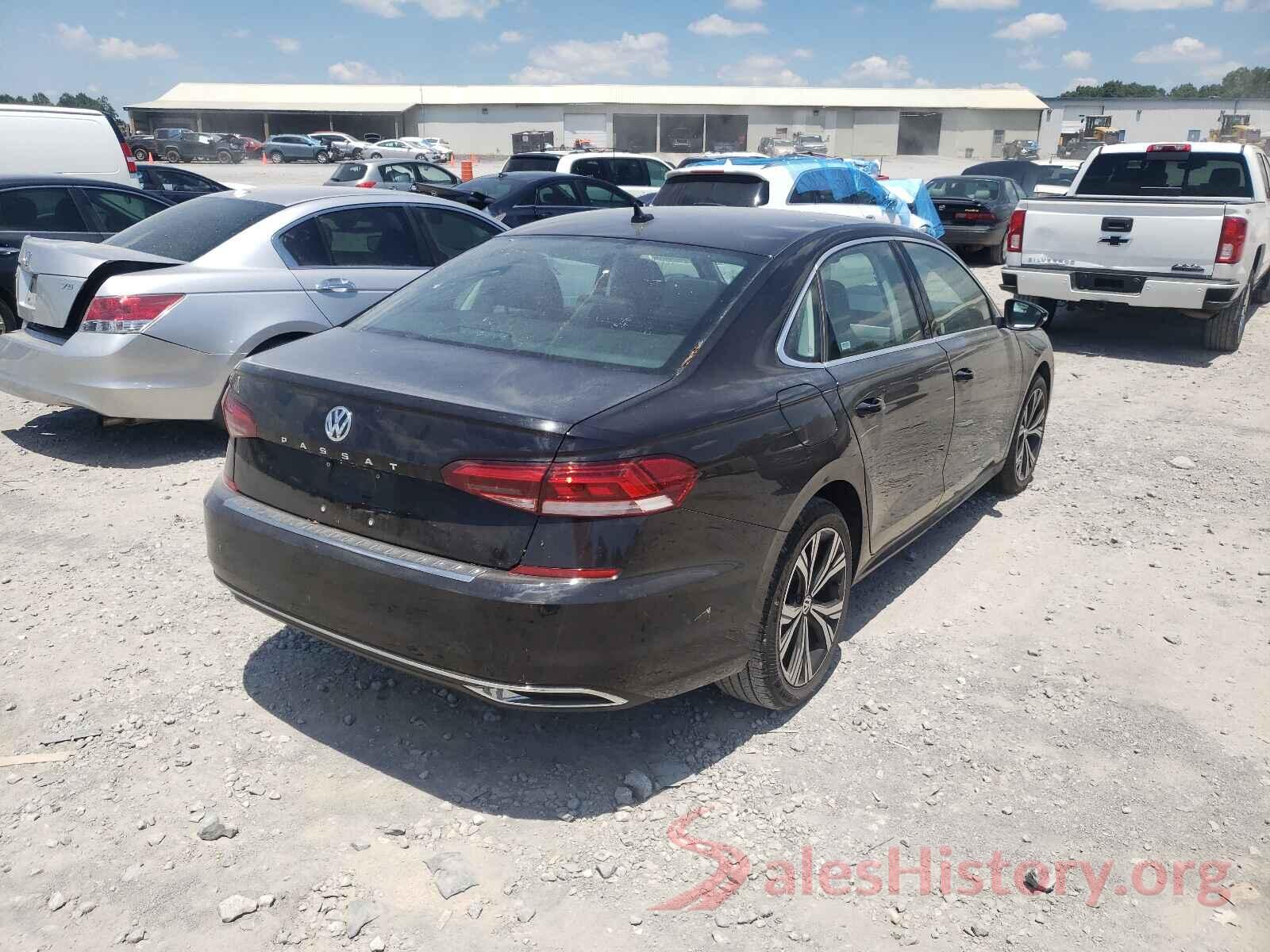 1VWSA7A38MC010851 2021 VOLKSWAGEN PASSAT