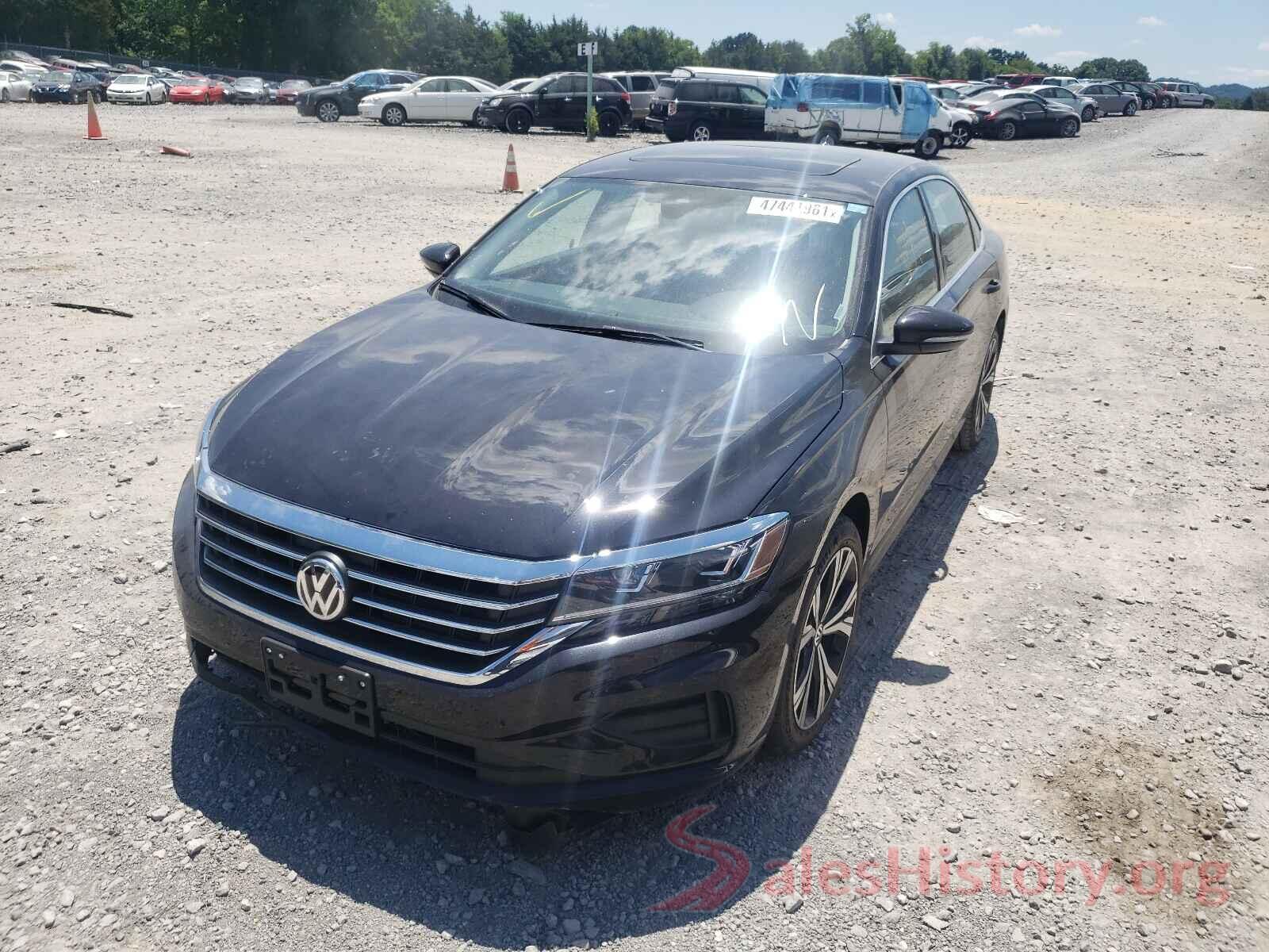 1VWSA7A38MC010851 2021 VOLKSWAGEN PASSAT