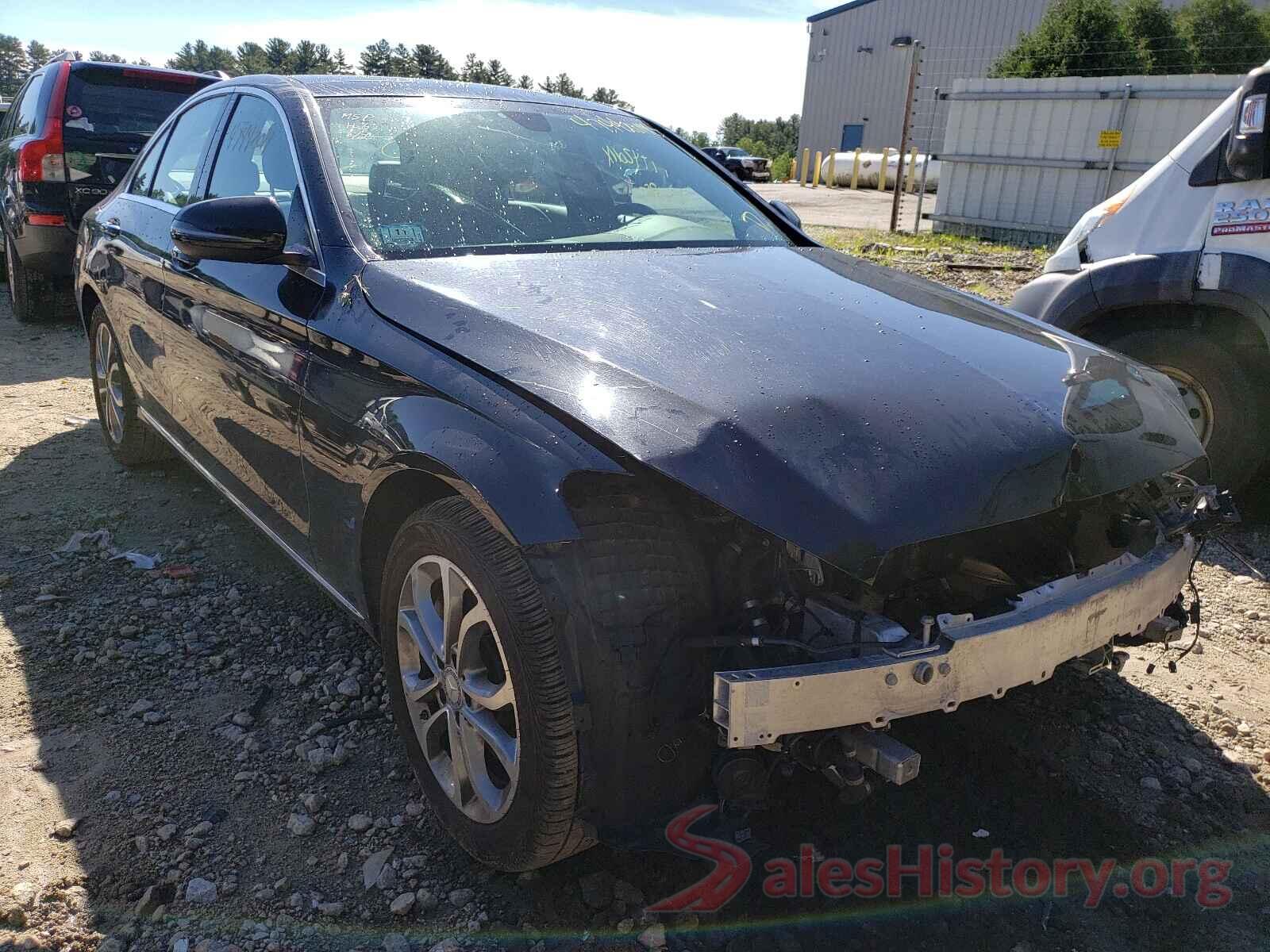 55SWF4KB2HU184254 2017 MERCEDES-BENZ C CLASS