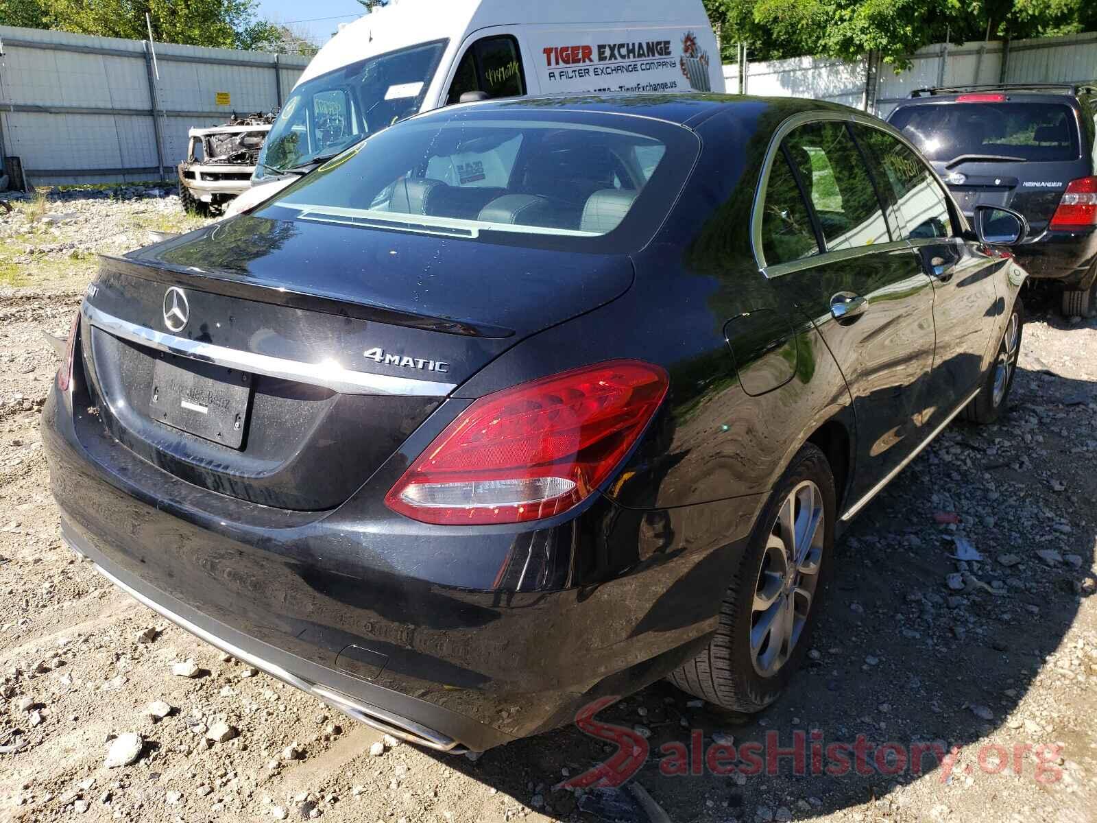 55SWF4KB2HU184254 2017 MERCEDES-BENZ C CLASS