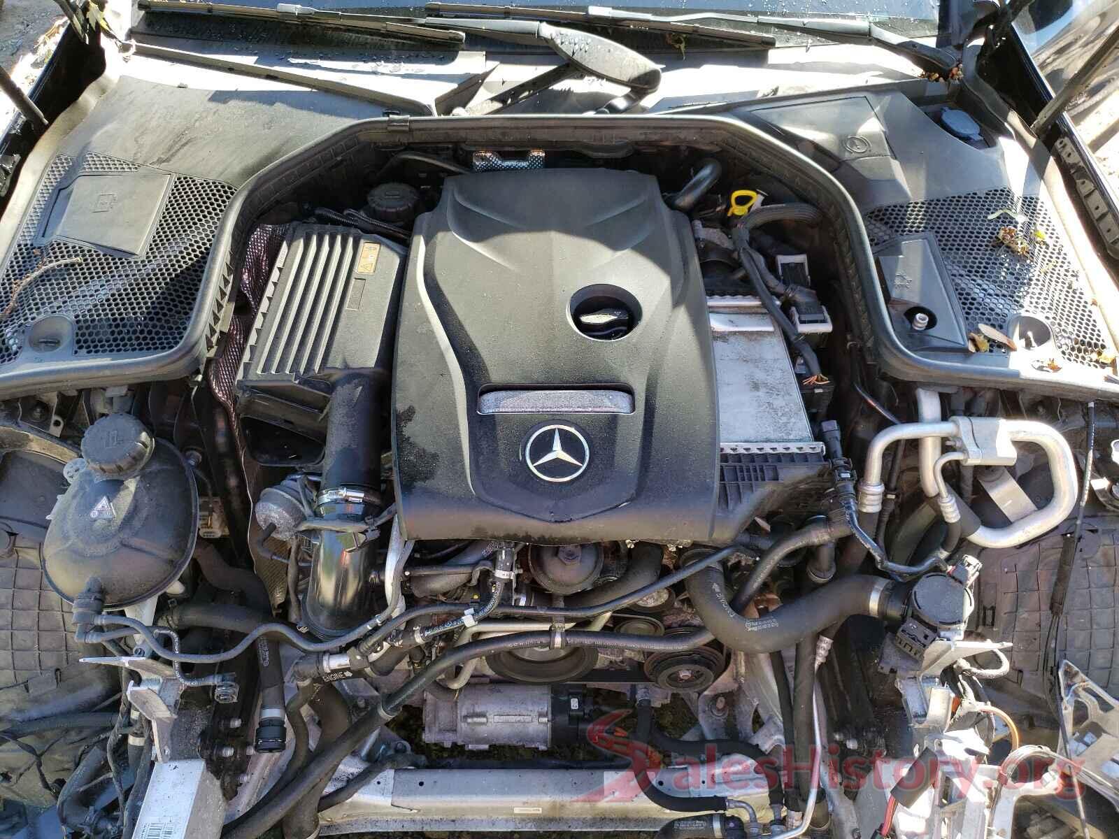 55SWF4KB2HU184254 2017 MERCEDES-BENZ C CLASS