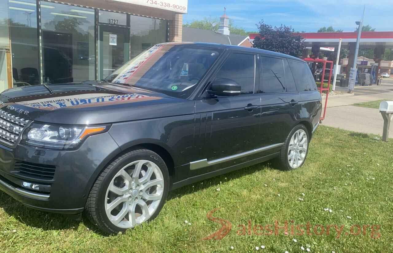 SALGS2EF6GA284605 2016 LAND ROVER RANGEROVER