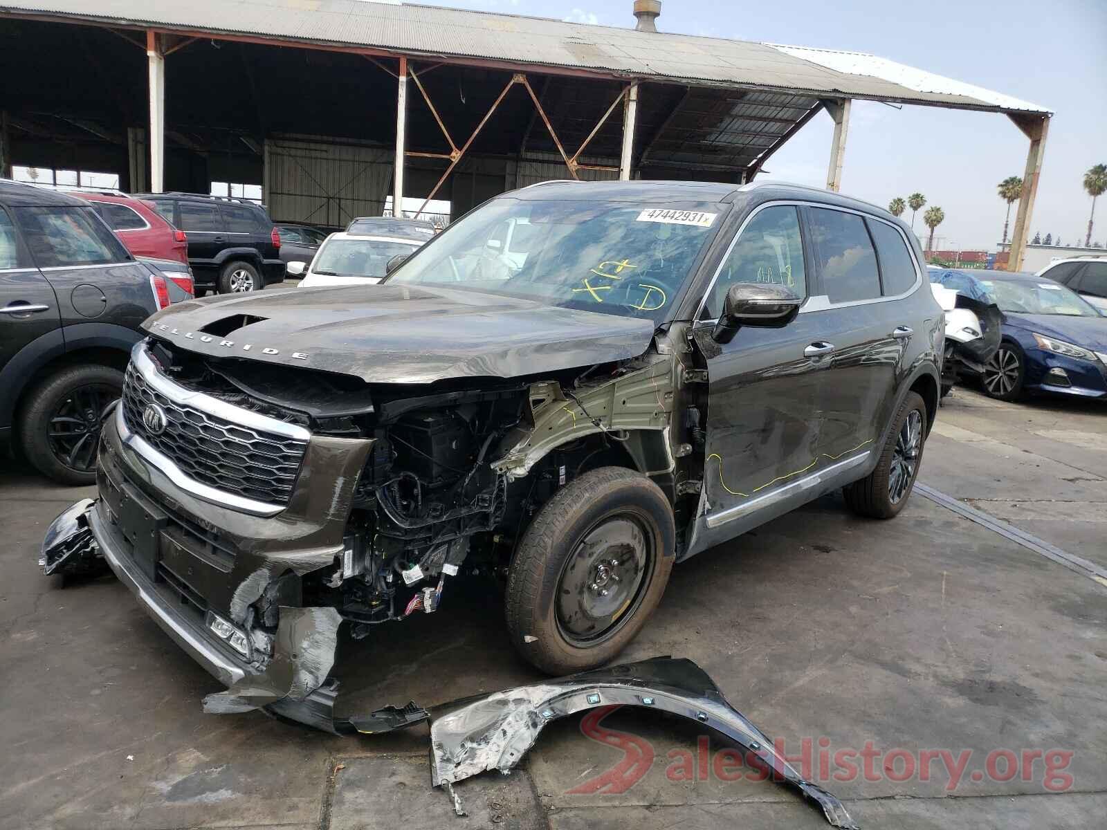 5XYP54HC6MG127583 2021 KIA TELLURIDE