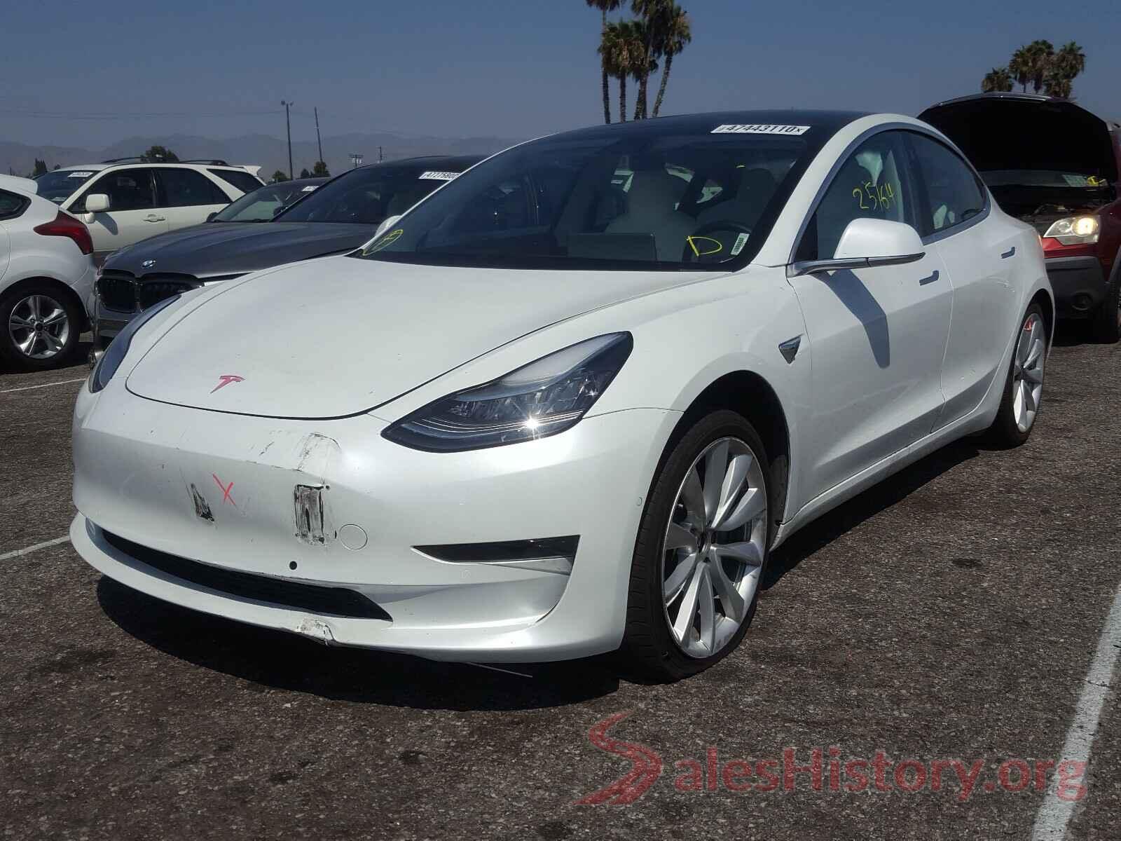 5YJ3E1EA9KF509997 2019 TESLA MODEL 3