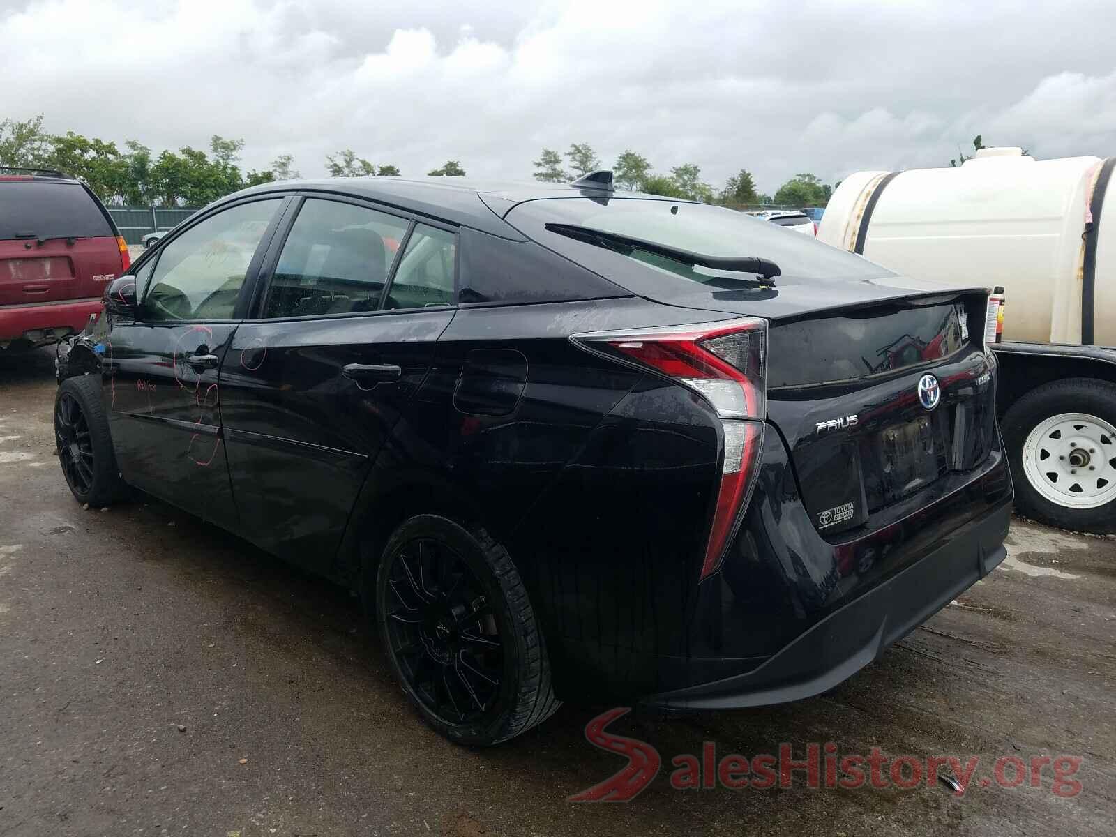 JTDKARFU4G3519405 2016 TOYOTA PRIUS