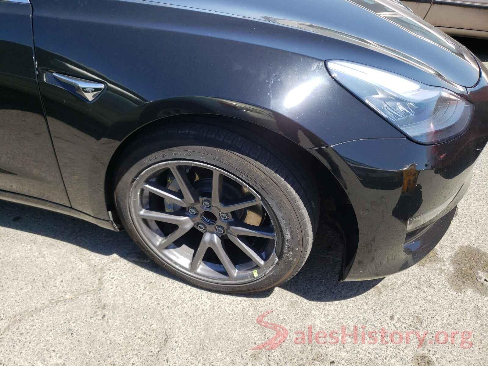 5YJ3E1EA6KF193085 2019 TESLA MODEL 3