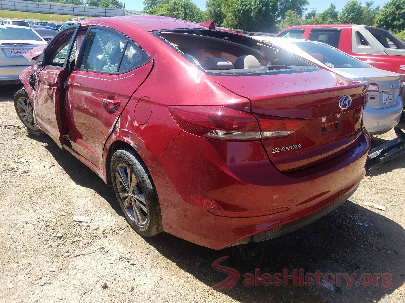 KMHD84LF4HU313392 2017 HYUNDAI ELANTRA