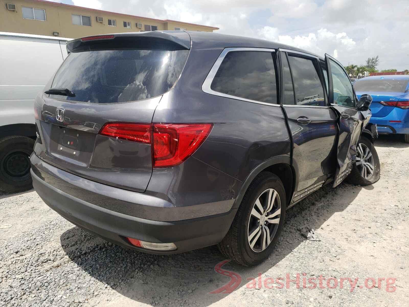 5FNYF5H39HB040703 2017 HONDA PILOT