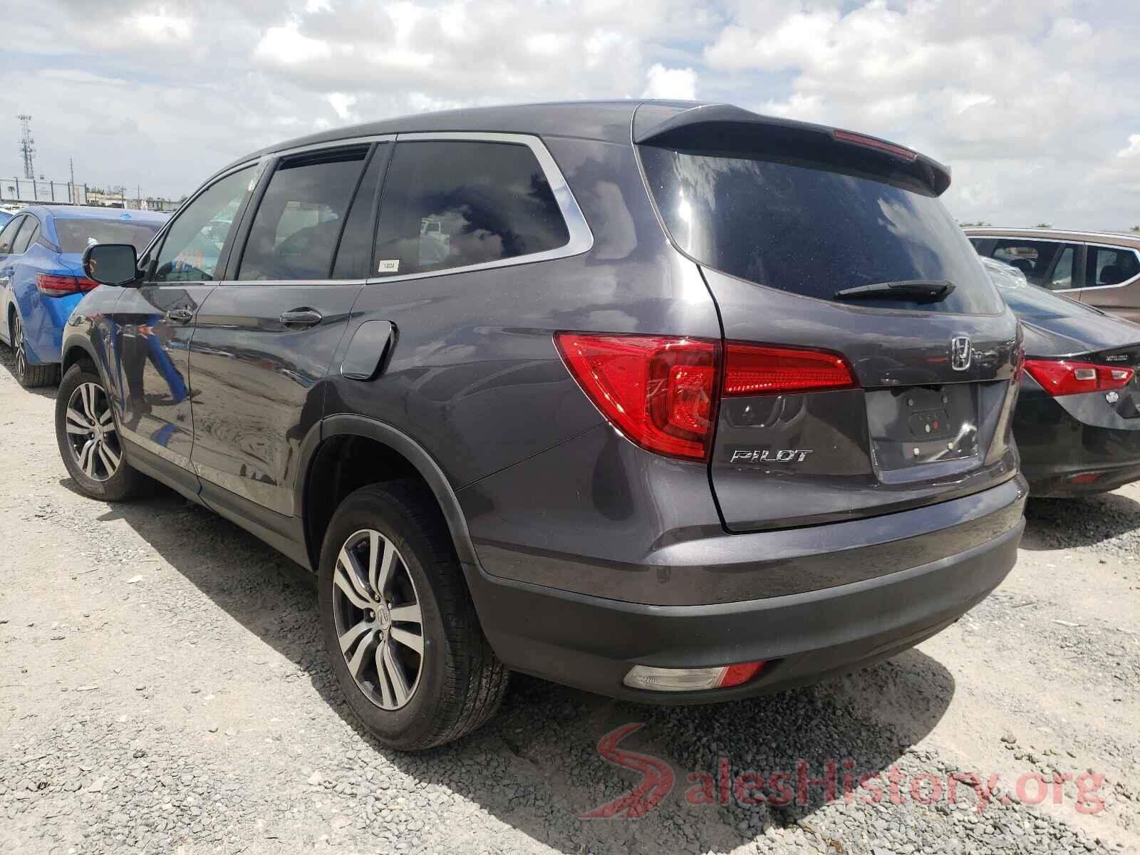 5FNYF5H39HB040703 2017 HONDA PILOT