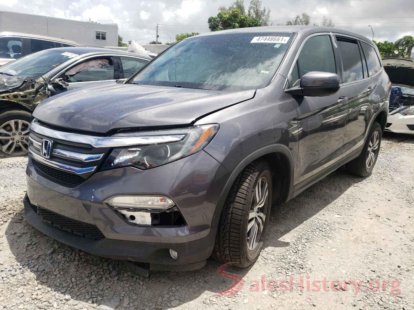 5FNYF5H39HB040703 2017 HONDA PILOT