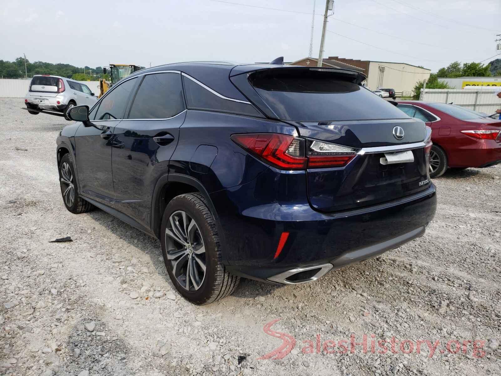 2T2BZMCA9HC113095 2017 LEXUS RX350