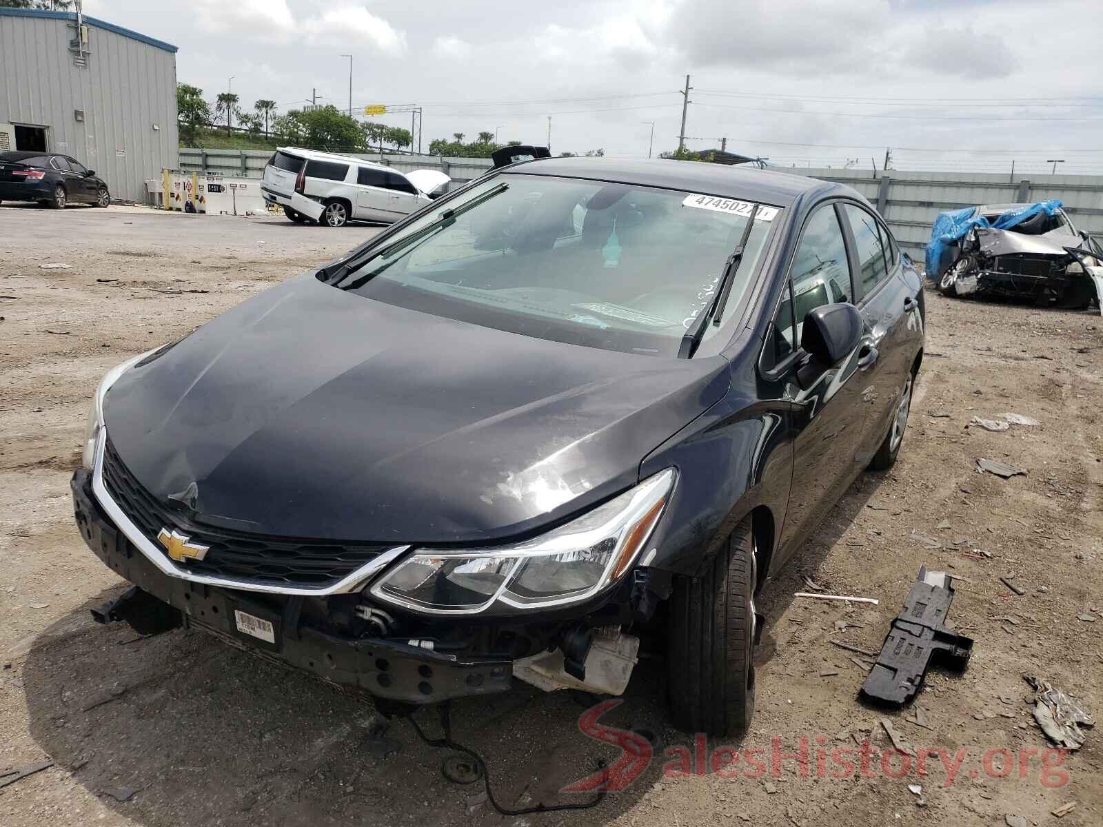 1G1BC5SM4H7256344 2017 CHEVROLET CRUZE