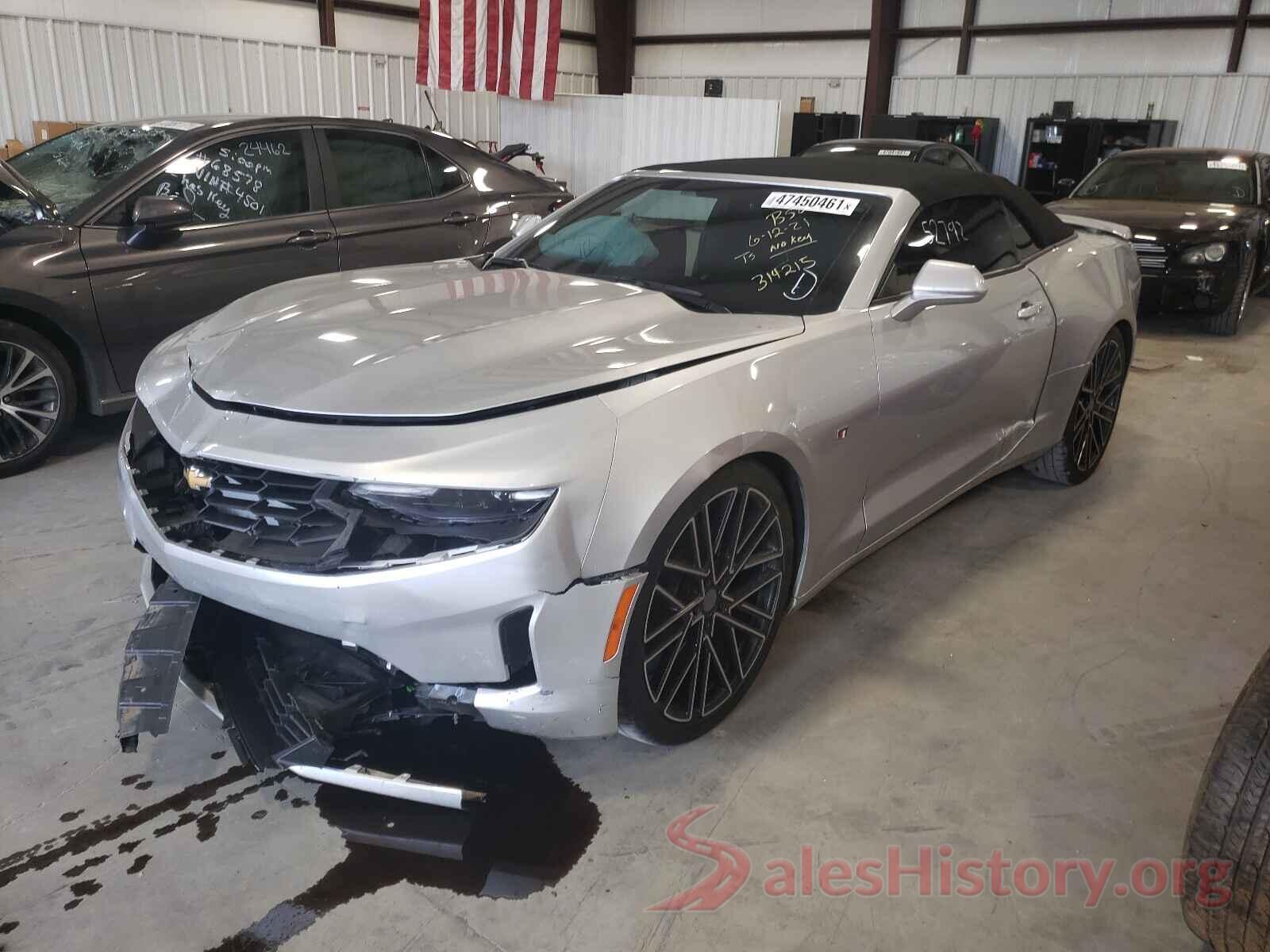 1G1FB3DS2K0103921 2019 CHEVROLET CAMARO