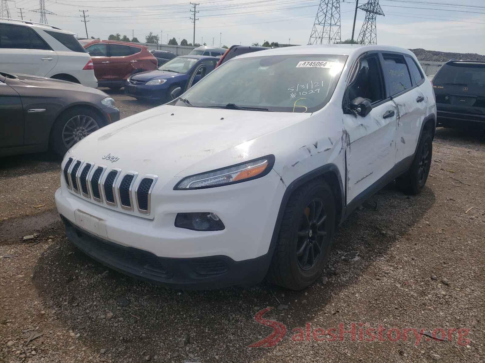 1C4PJMAB7GW192642 2016 JEEP CHEROKEE