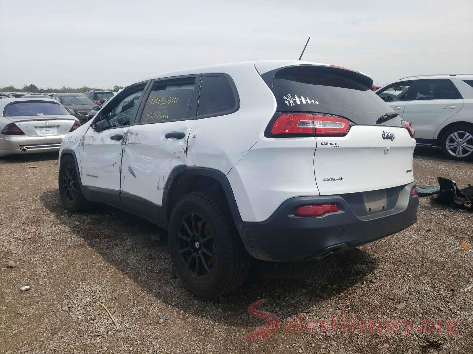 1C4PJMAB7GW192642 2016 JEEP CHEROKEE