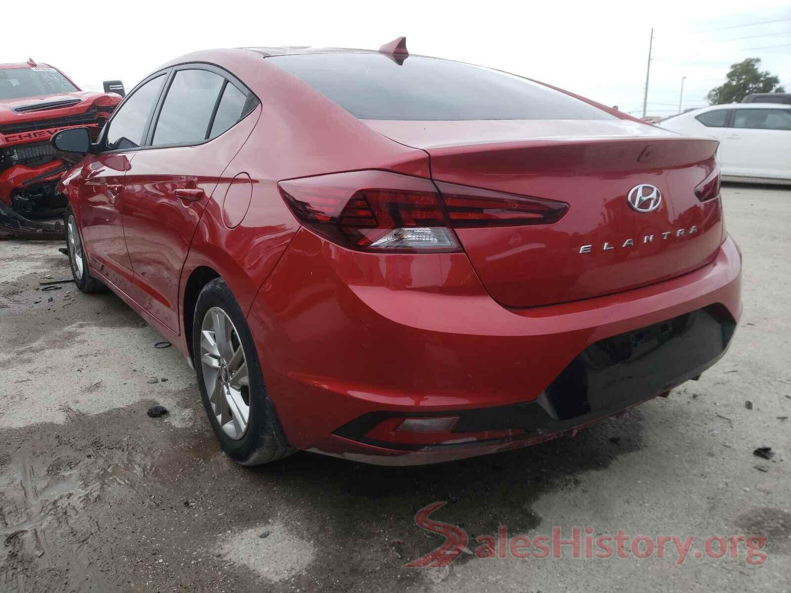 5NPD84LF8KH445447 2019 HYUNDAI ELANTRA