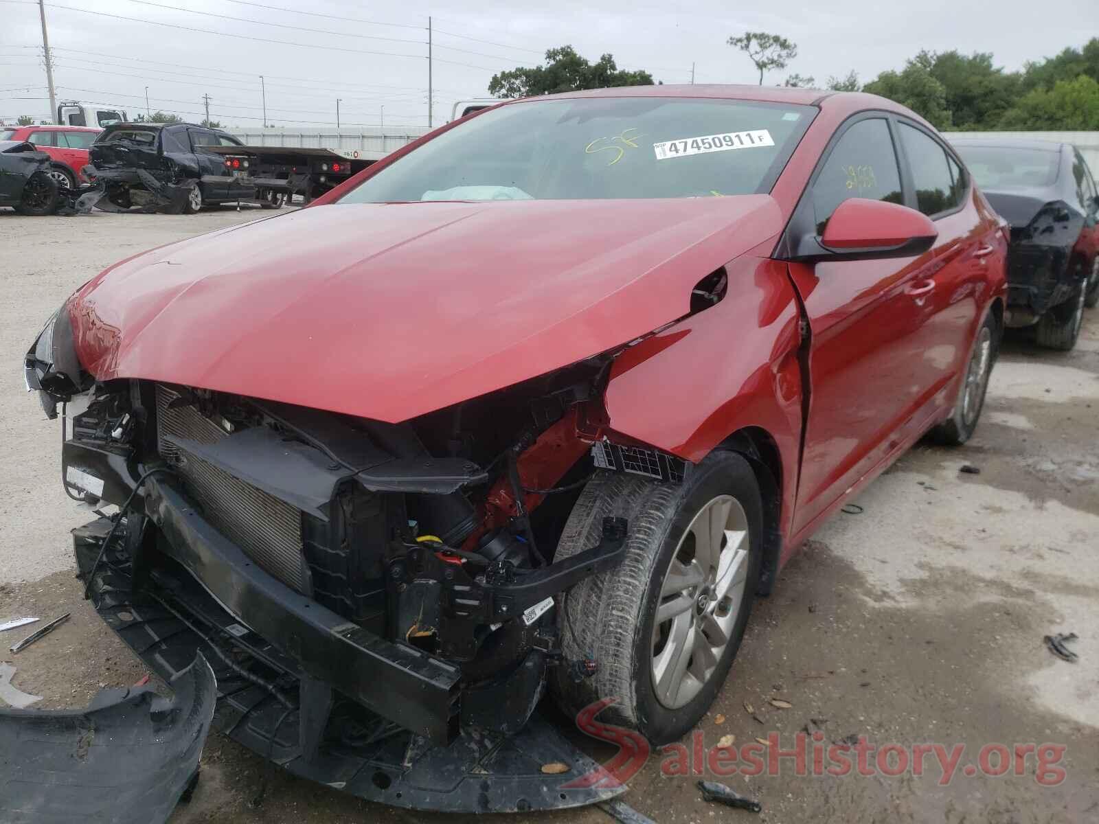 5NPD84LF8KH445447 2019 HYUNDAI ELANTRA