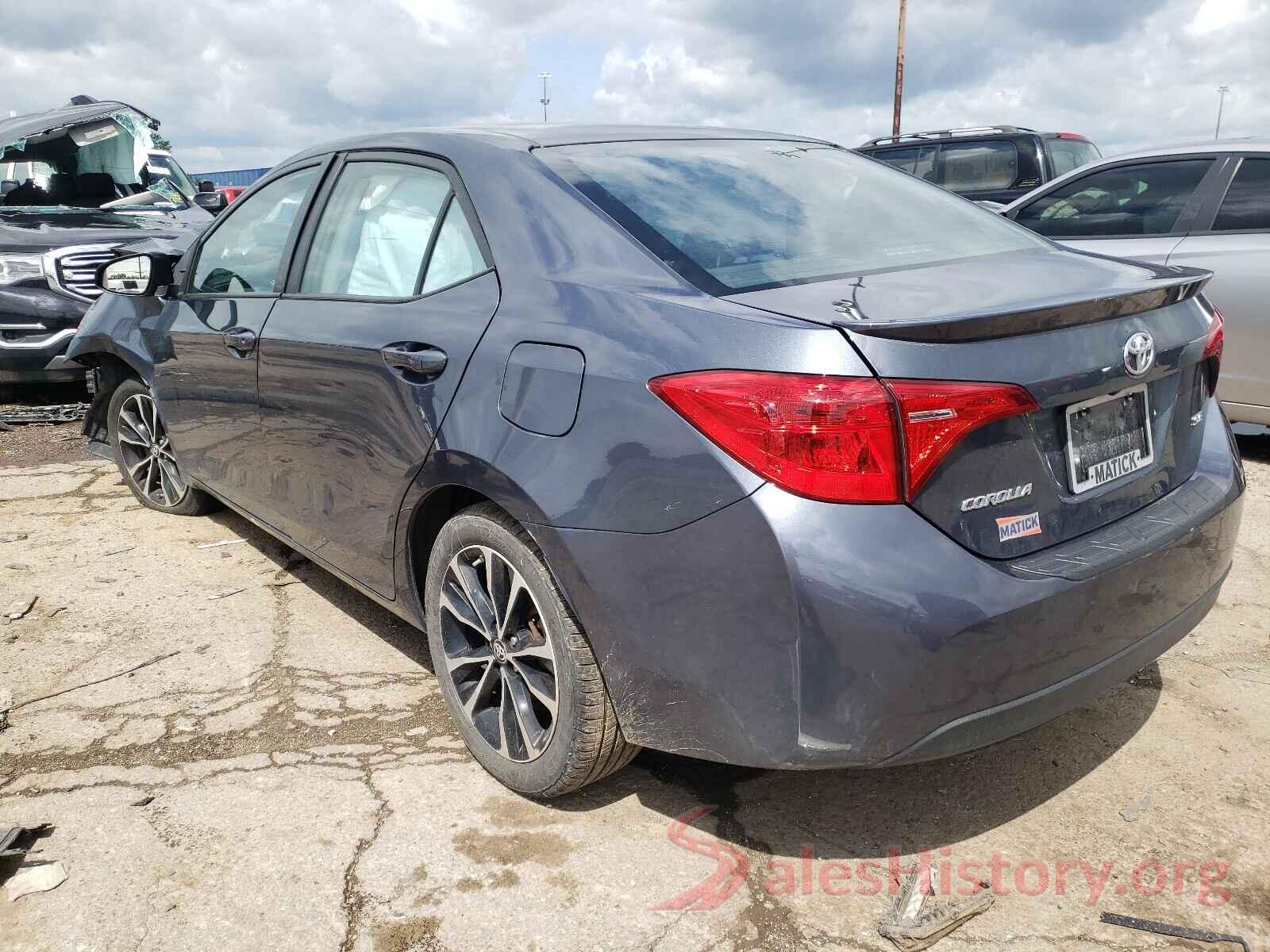 2T1BURHEXHC952491 2017 TOYOTA COROLLA