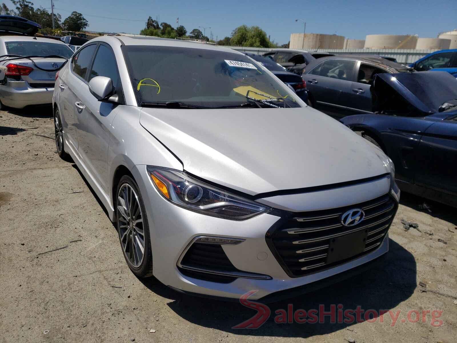 KMHD04LB1JU558564 2018 HYUNDAI ELANTRA