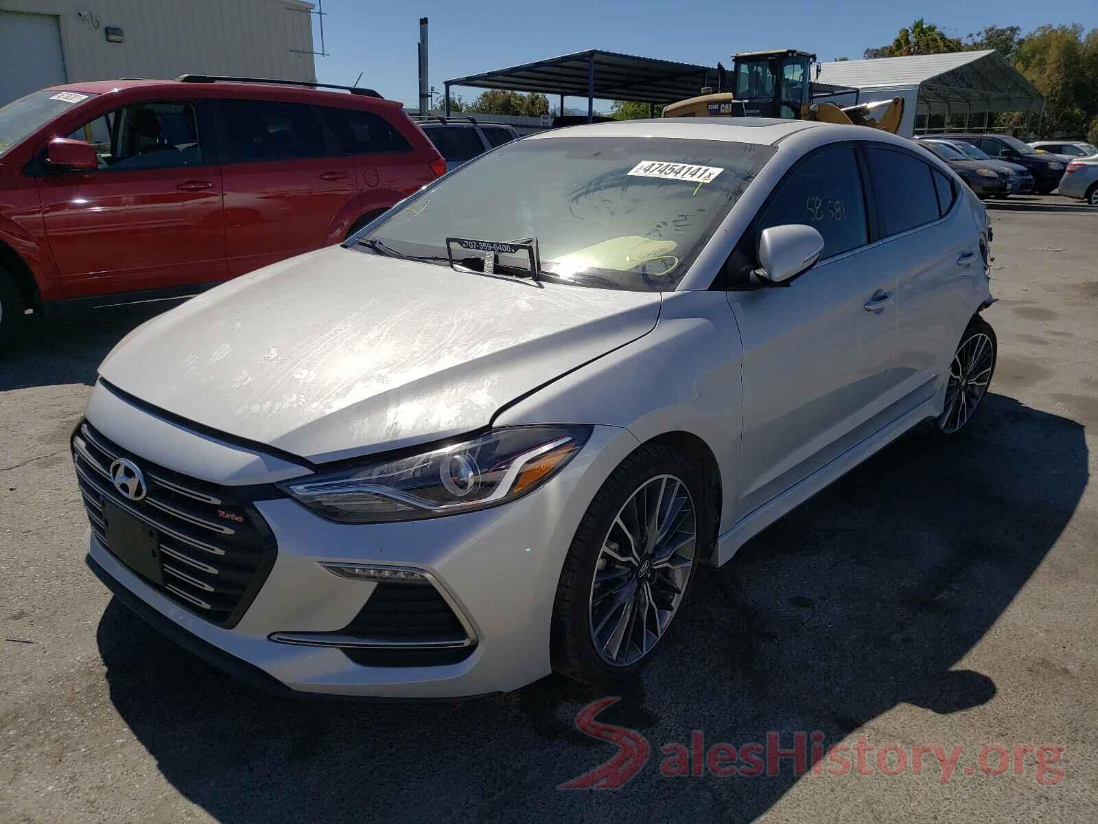 KMHD04LB1JU558564 2018 HYUNDAI ELANTRA