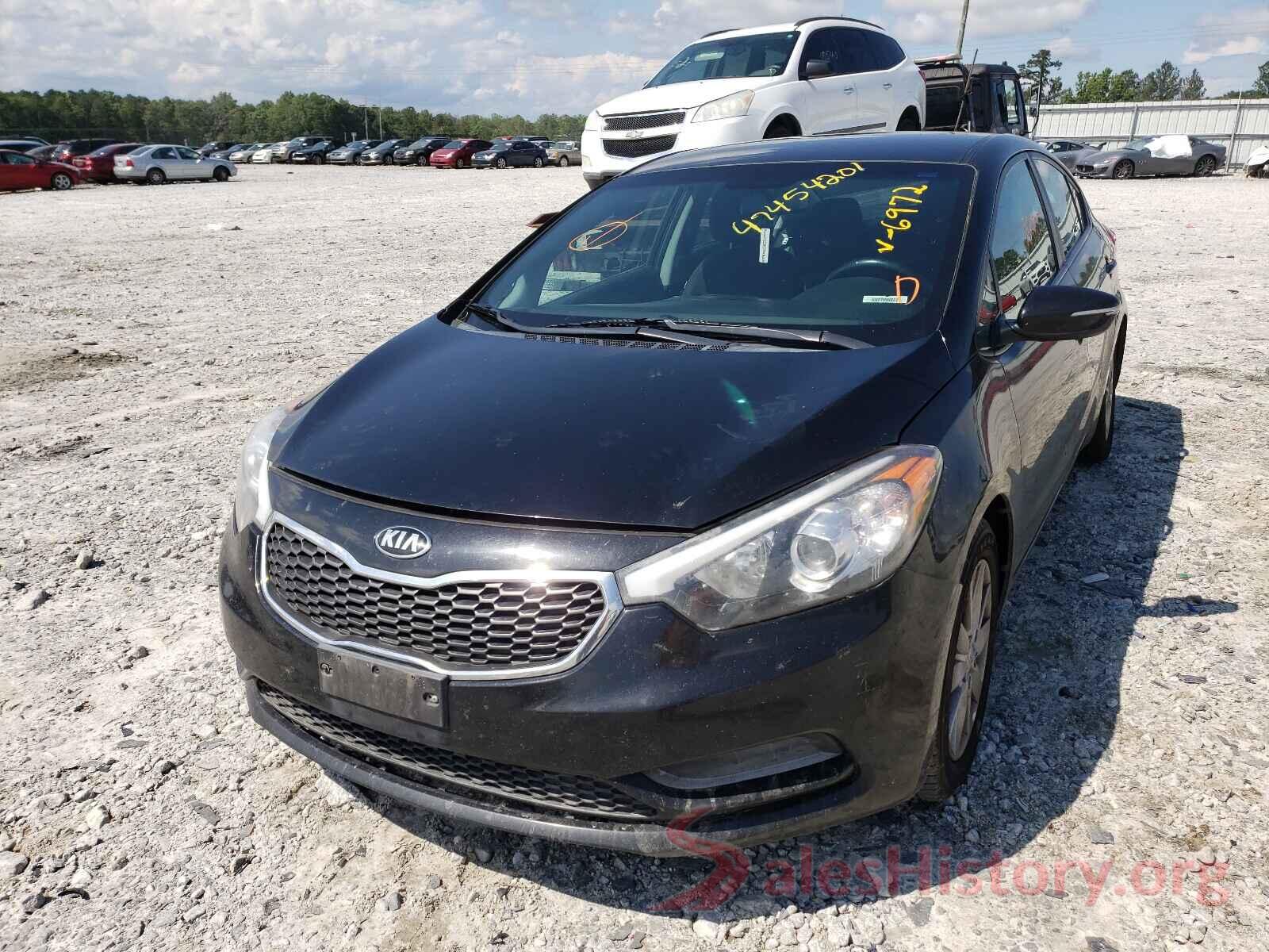 KNAFX4A66G5446972 2016 KIA FORTE