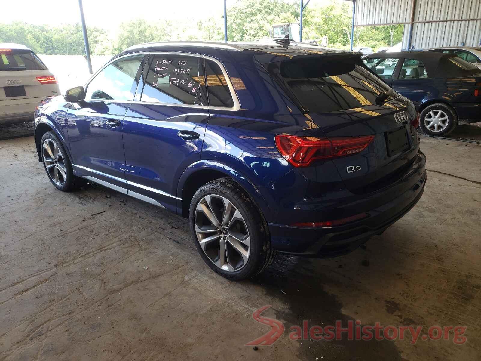 WA1EECF39M1001426 2021 AUDI Q3