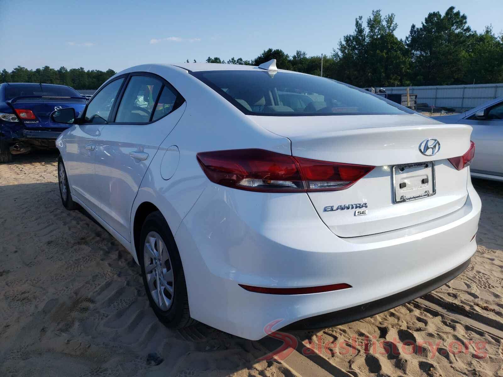 5NPD74LF0HH113868 2017 HYUNDAI ELANTRA