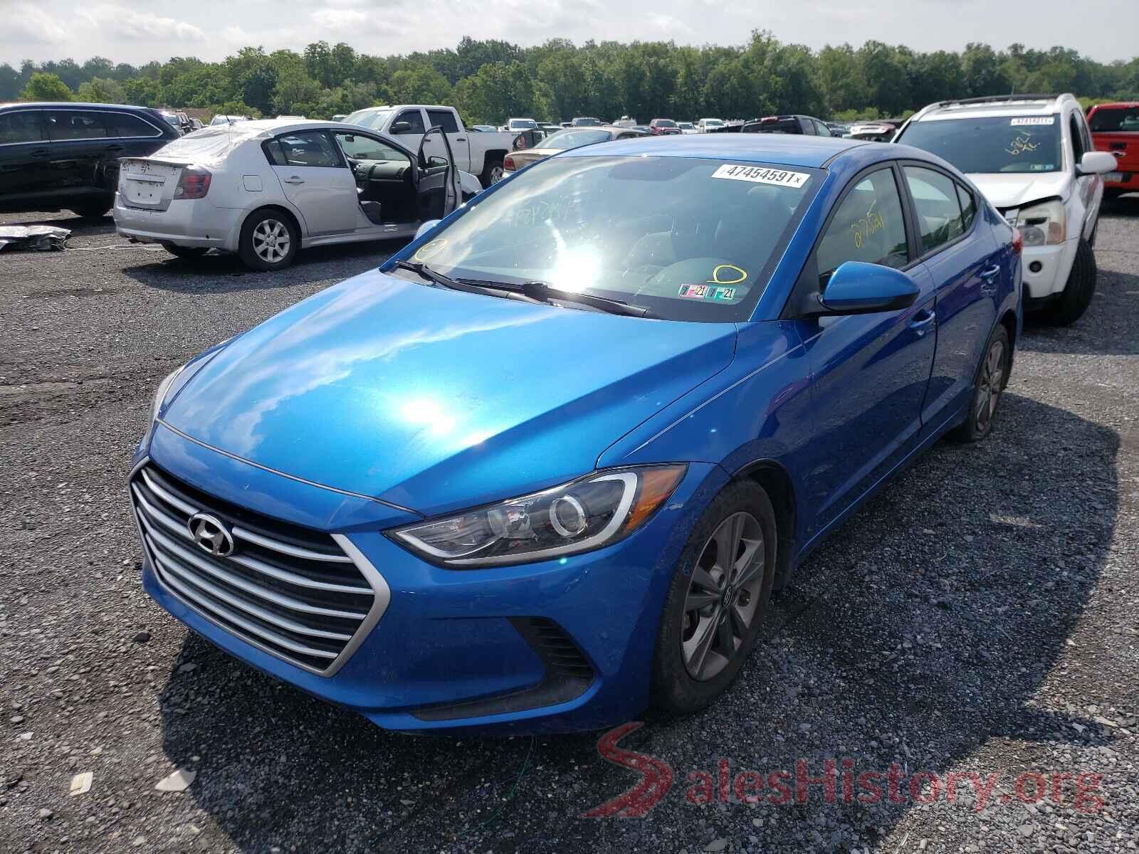 5NPD84LF9HH160832 2017 HYUNDAI ELANTRA